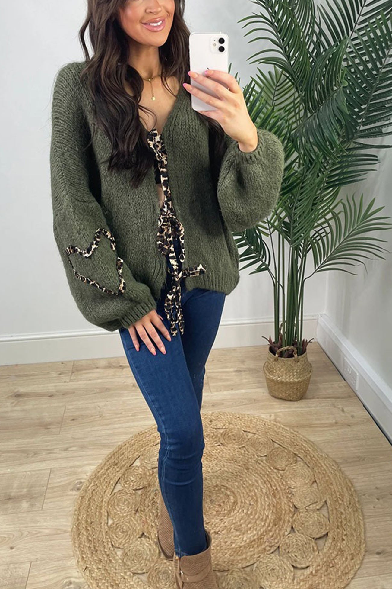Classic Vintage Cardigan with a Flattering Fit