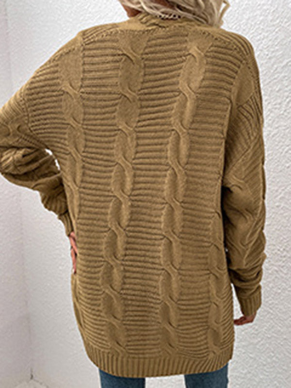 Well Tailored Cardigan with a Graceful Silhouette