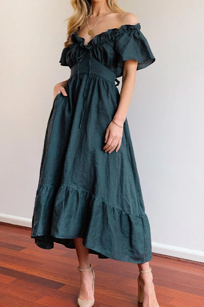 A Vintage Style Dress with Delicate Timeless Details