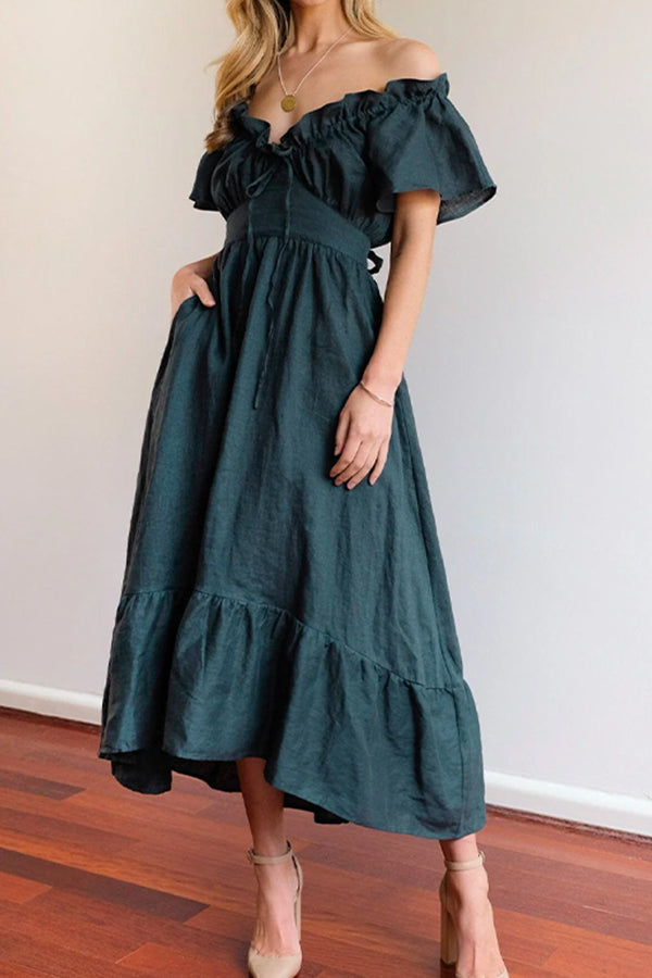 A Vintage Style Dress with Delicate Timeless Details