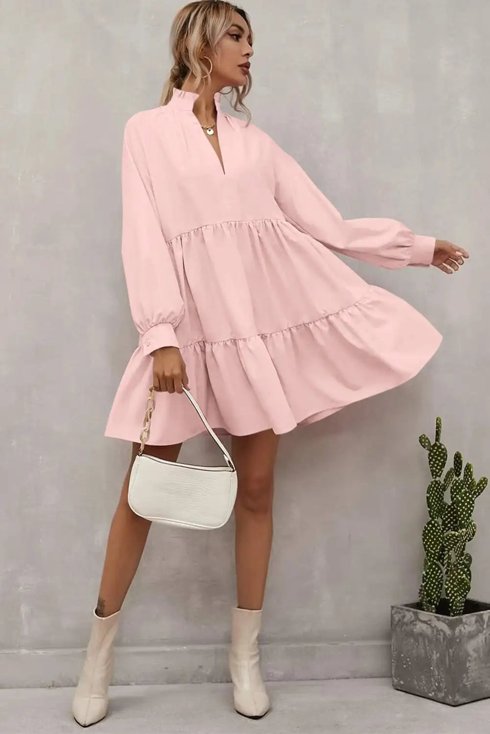 Elegantly Styled Dress for Everyday Wear