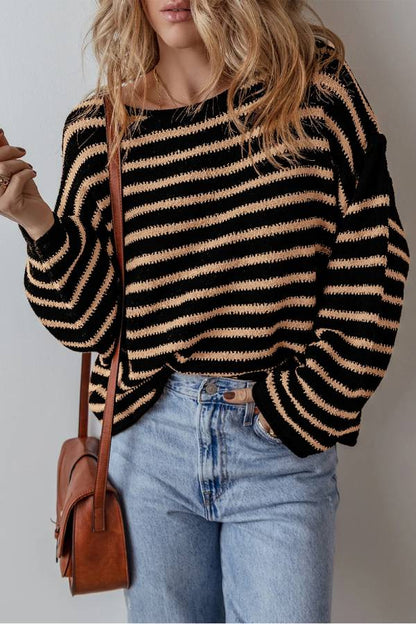 A Vintage Style Sweater with Delicate Timeless Details