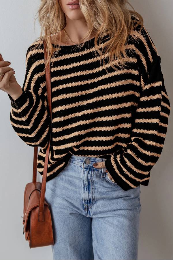 A Vintage Style Sweater with Delicate Timeless Details