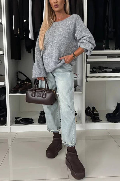 Beautifully Finished Sweater in a Timeless Design