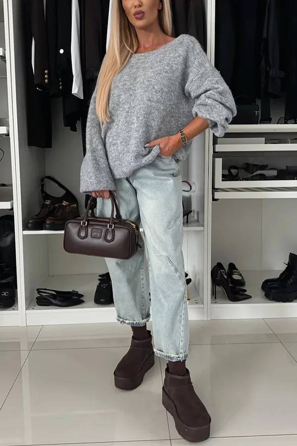 Beautifully Finished Sweater in a Timeless Design