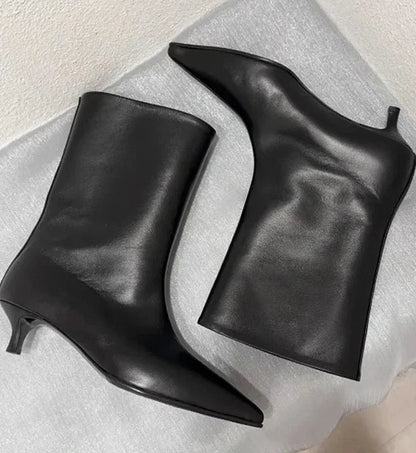 A Vintage Style Boots with Delicate Timeless Details
