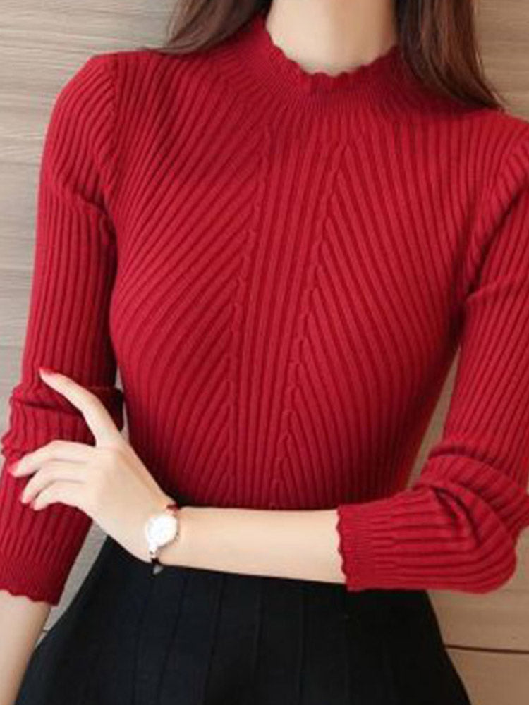 A Vintage Style Sweater with Delicate Timeless Details