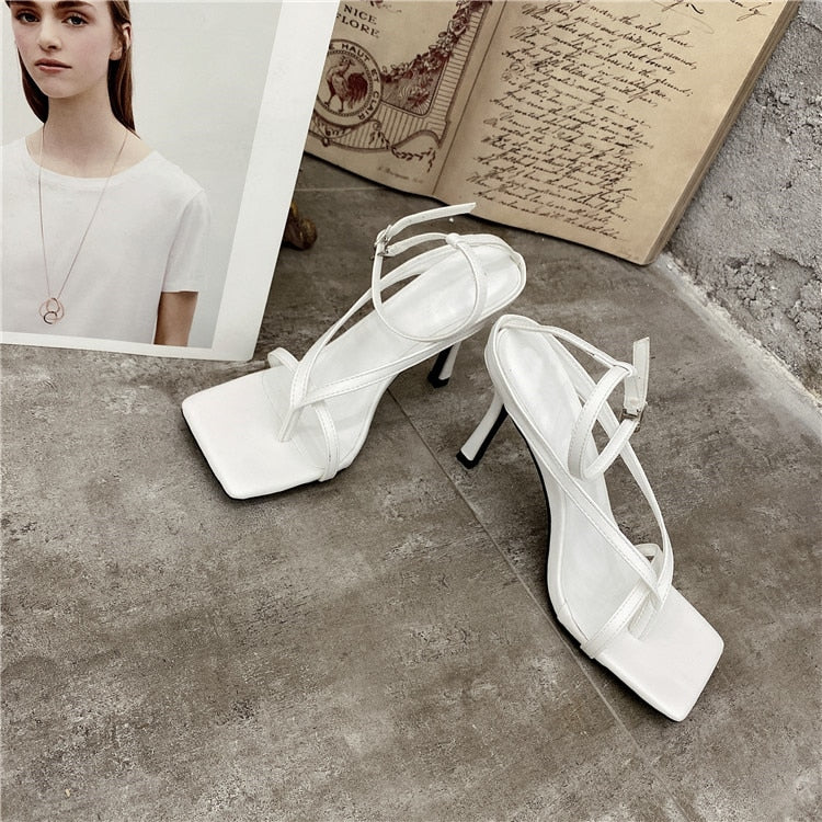A Vintage Style Sandals with Delicate Timeless Details