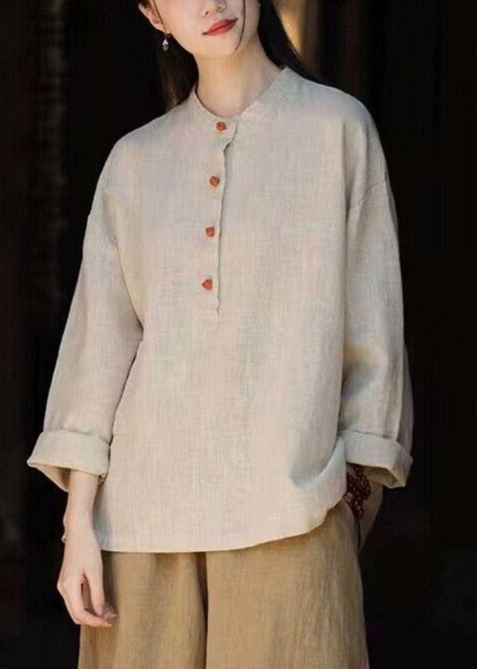 Beautifully Finished Blouse in a Timeless Design