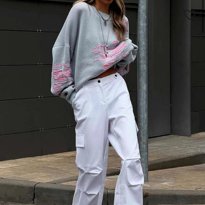 Vintage Inspired Sweater with a Contemporary Edge