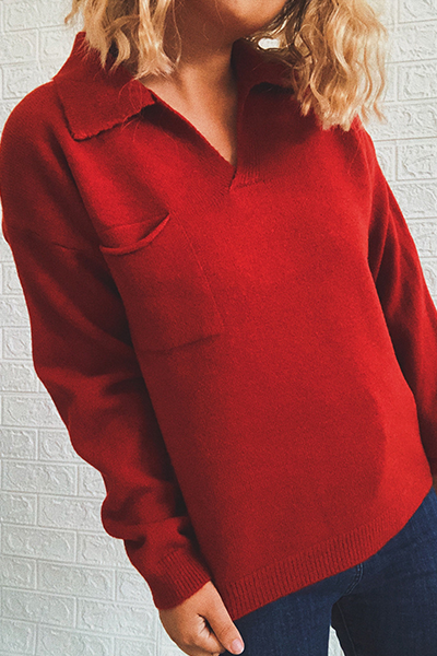 A Vintage Style Sweater with Delicate Timeless Details