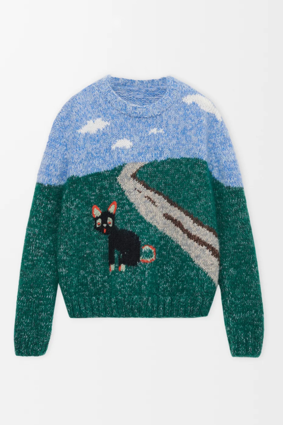 Vintage Inspired Sweater with a Contemporary Edge