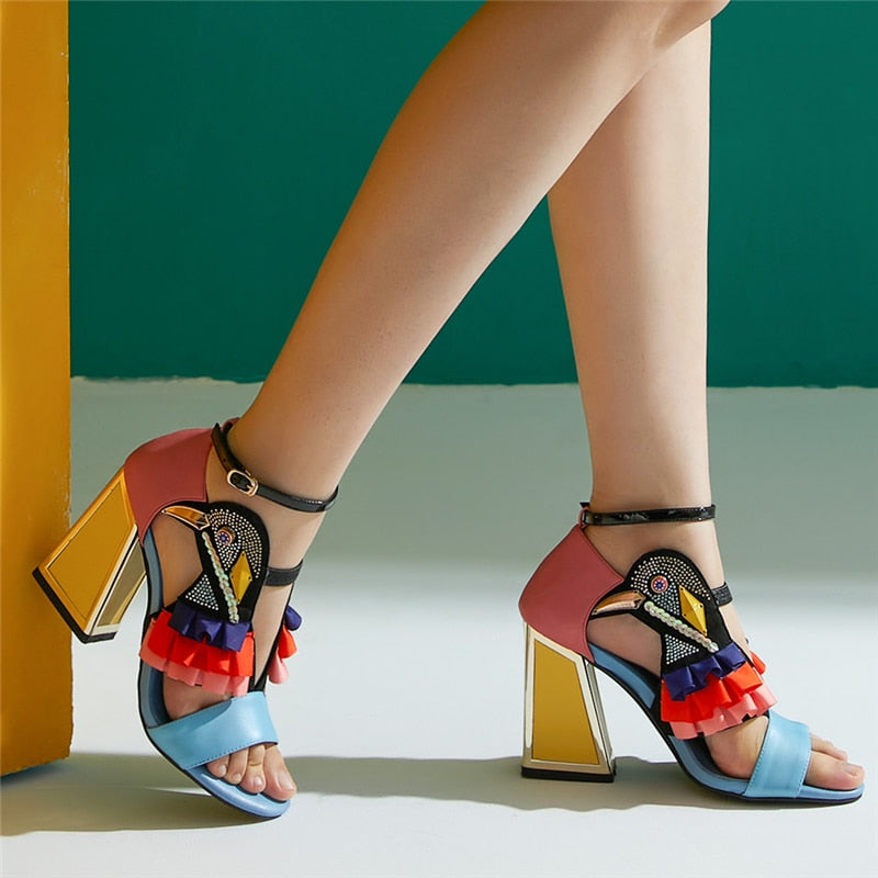 Vintage Inspired Heels with a Contemporary Edge
