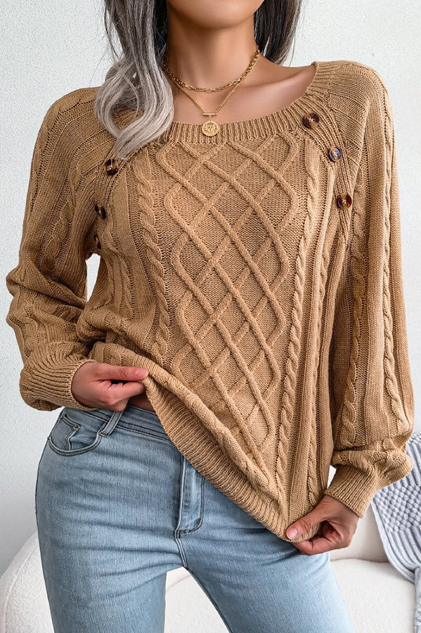 Beautifully Finished Sweater in a Timeless Design