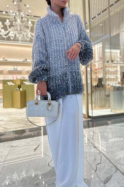 Classic Vintage Cardigan with a Flattering Fit
