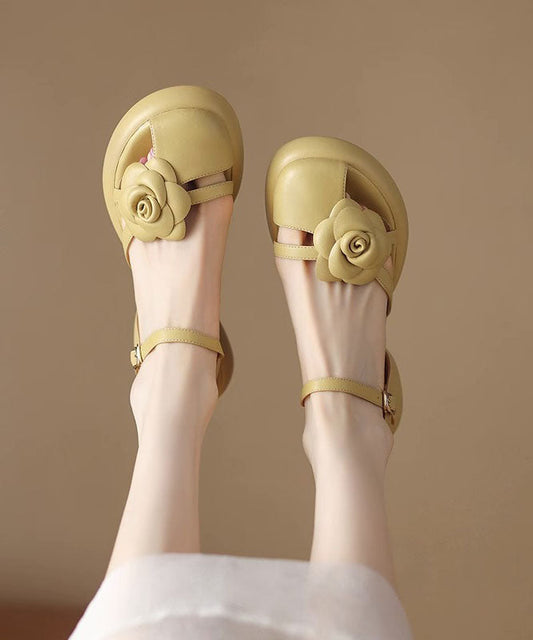 Vintage Inspired Sandals with a Contemporary Edge