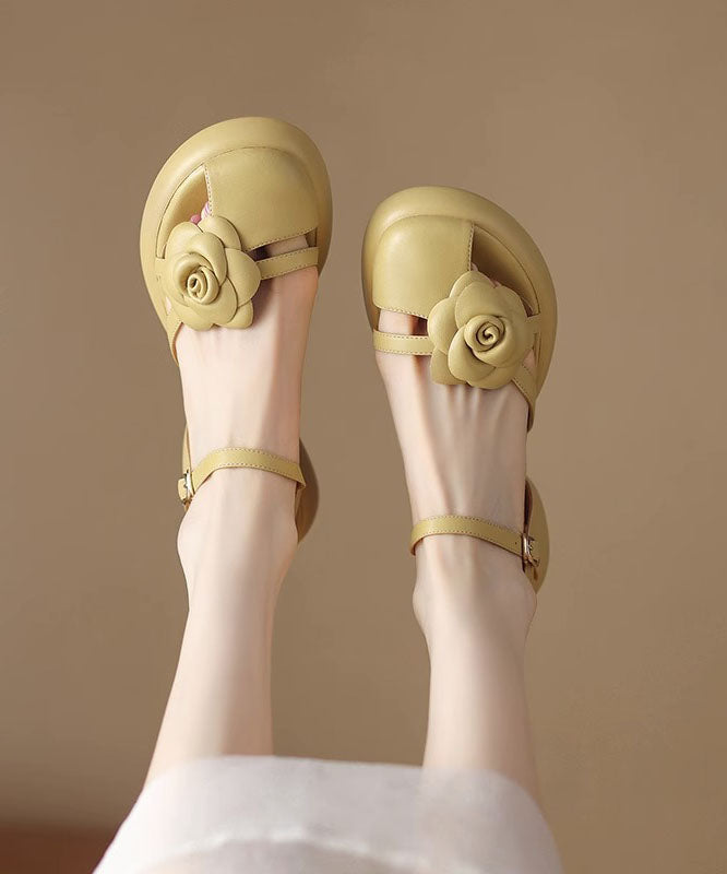 Vintage Inspired Sandals with a Contemporary Edge