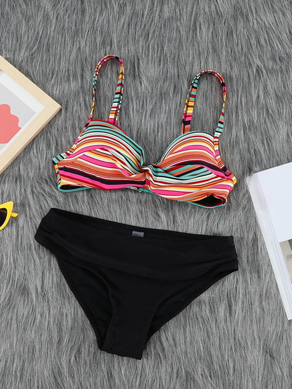 A Vintage Style Bikini with Delicate Timeless Details
