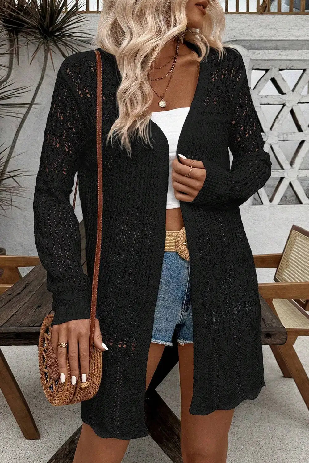 Sophisticated Cardigan with a Clean Classic Look