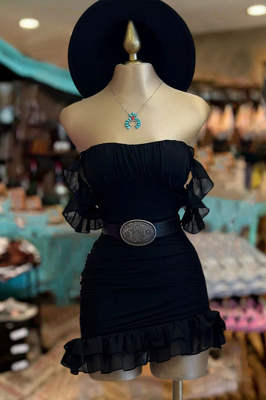 A Vintage Style Dress with Delicate Timeless Details