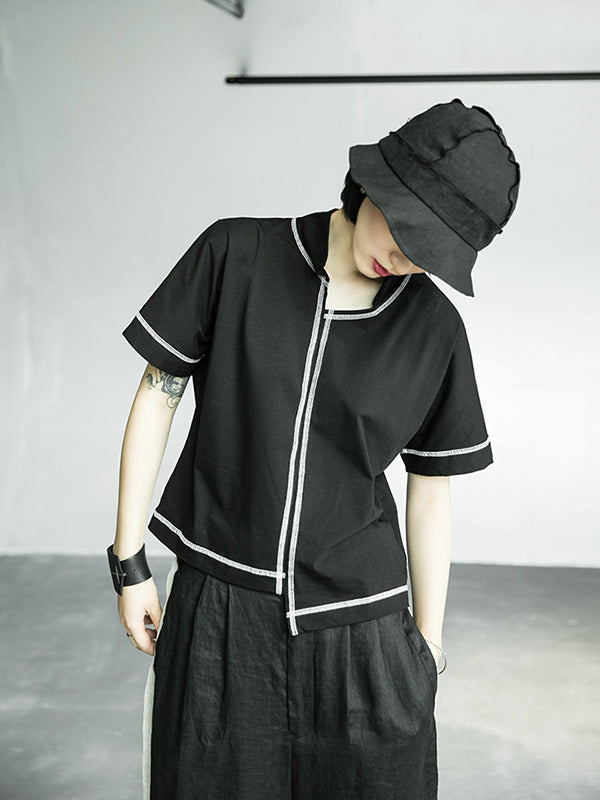 Well Tailored T-Shirt with a Graceful Silhouette