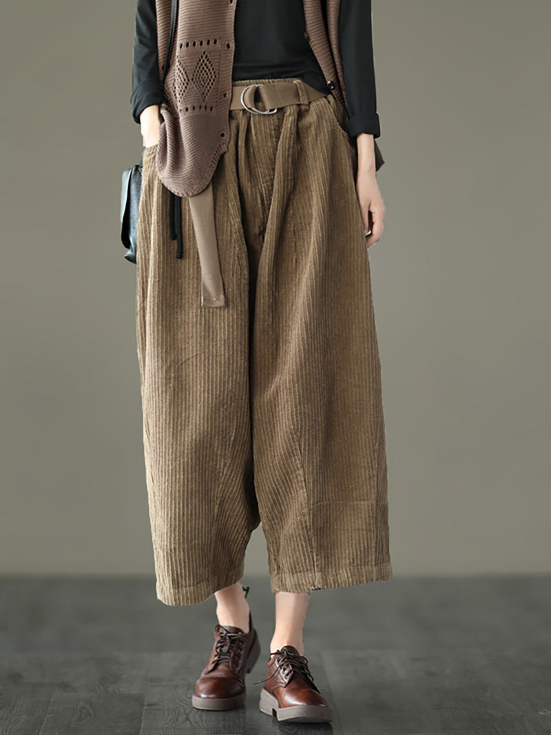 A Vintage Style Pants with Delicate Timeless Details