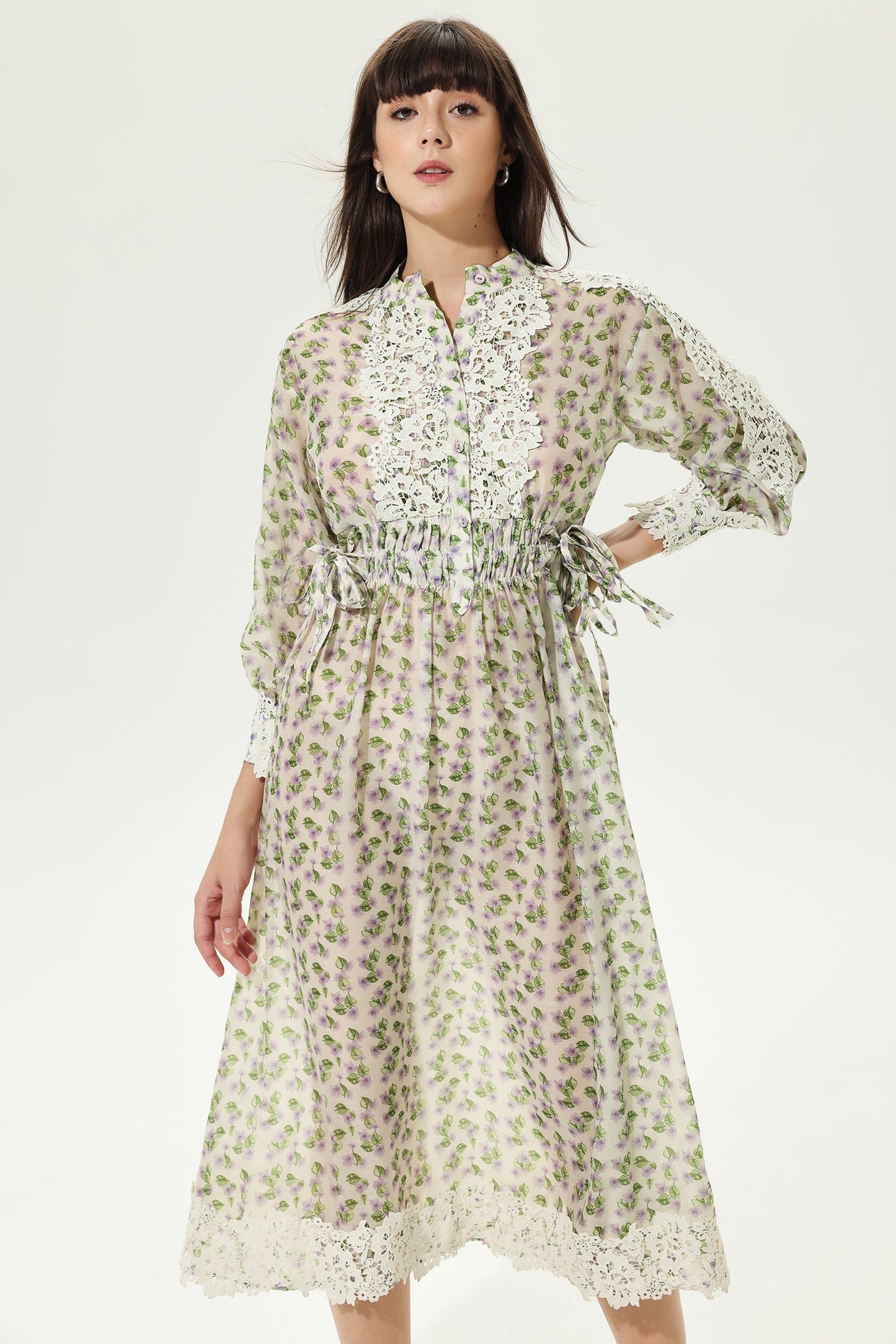 A Vintage Style Dress with Delicate Timeless Details