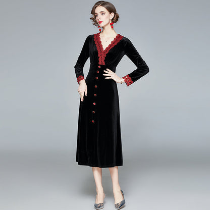 A Vintage Style Dress with Delicate Timeless Details