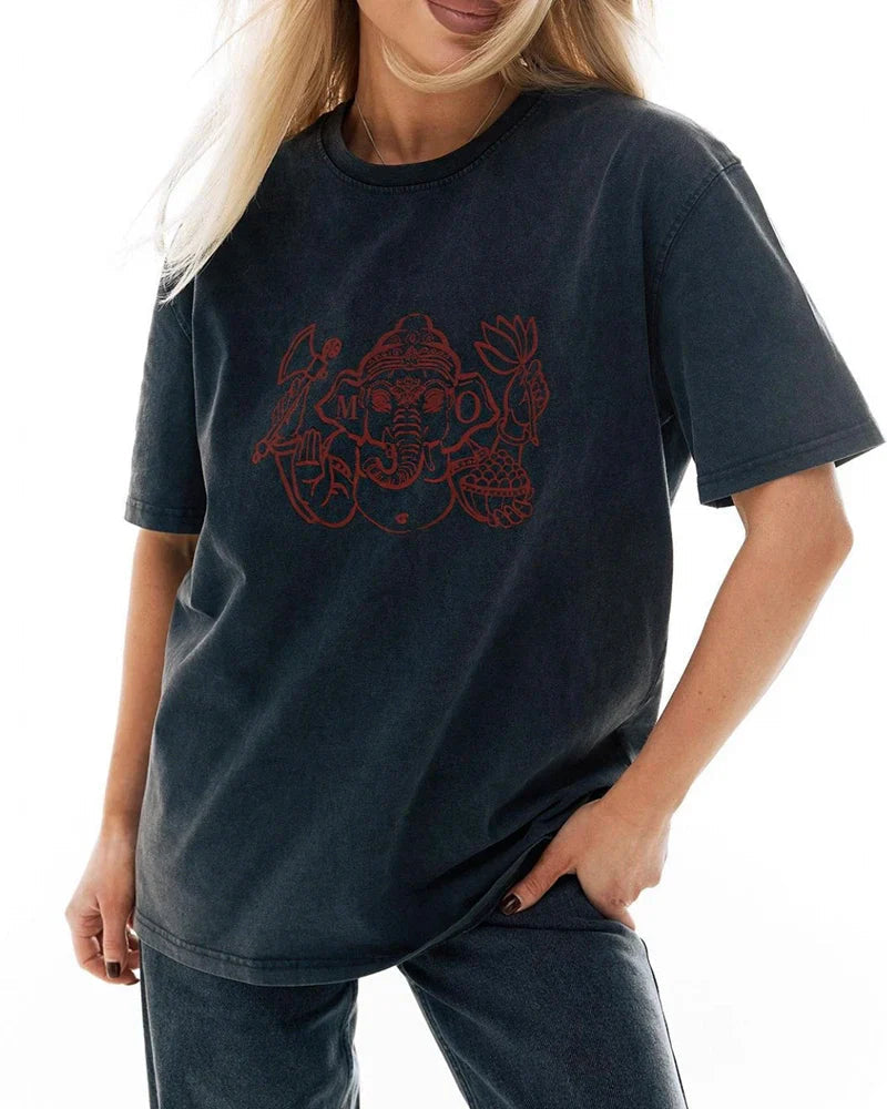 A Vintage Style T-Shirt with Delicate Timeless Details