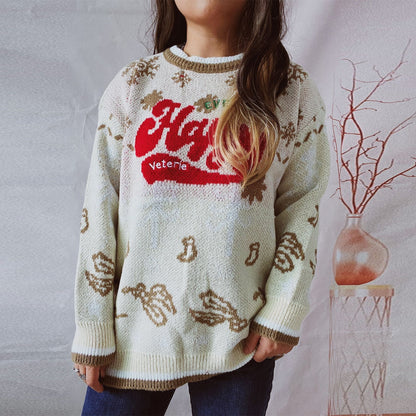 Classic Vintage Sweater with a Flattering Fit
