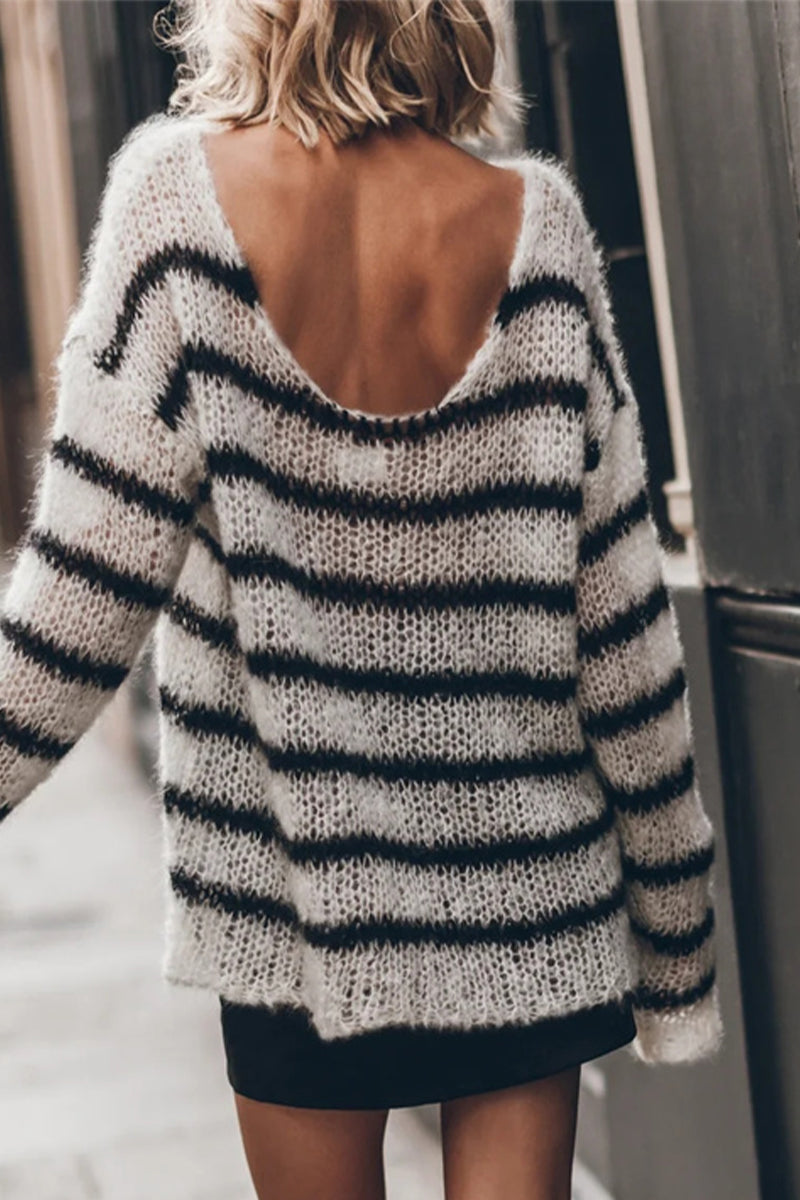 Classic Vintage Sweater with a Flattering Fit