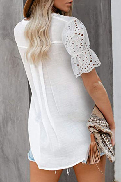 A Vintage Style Top with Delicate Timeless Details