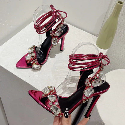 A Vintage Style Heels with Delicate Timeless Details