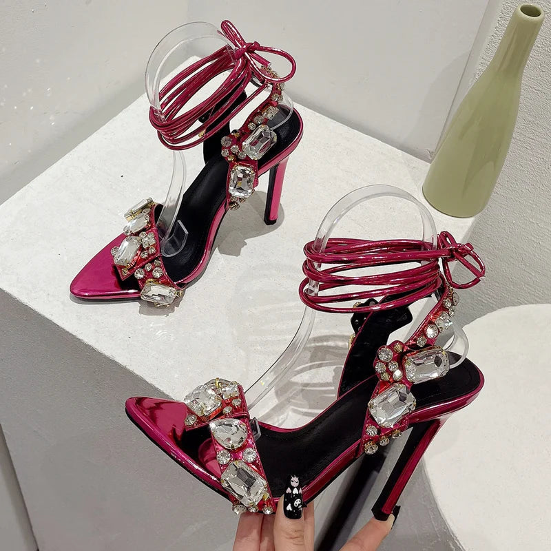 A Vintage Style Heels with Delicate Timeless Details