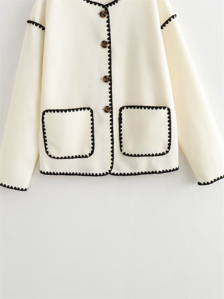 Vintage Inspired Cardigan with a Contemporary Edge