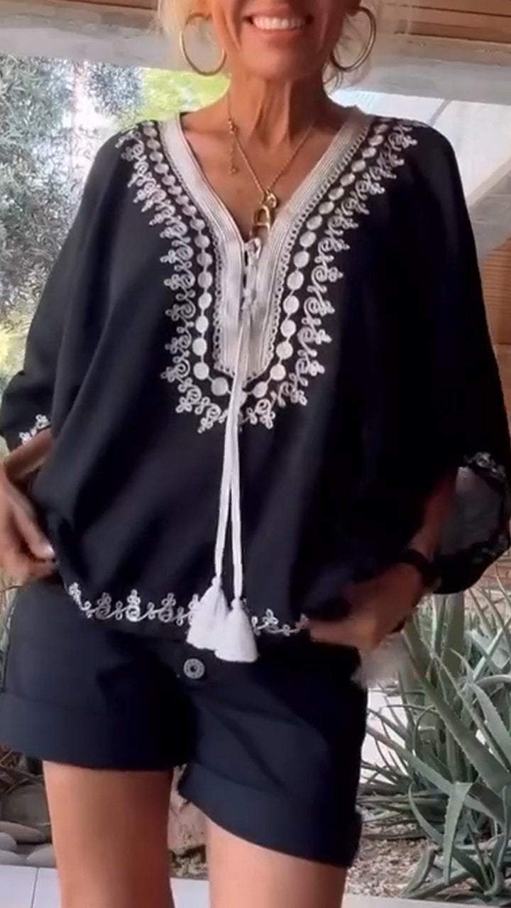 Classic Vintage Top with a Flattering Fit