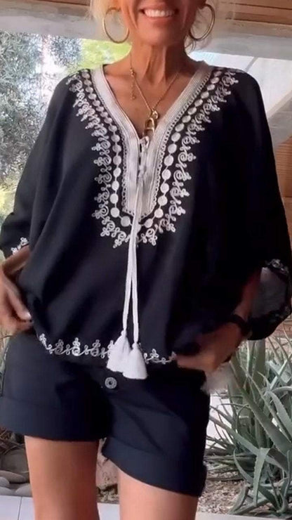 Classic Vintage Top with a Flattering Fit