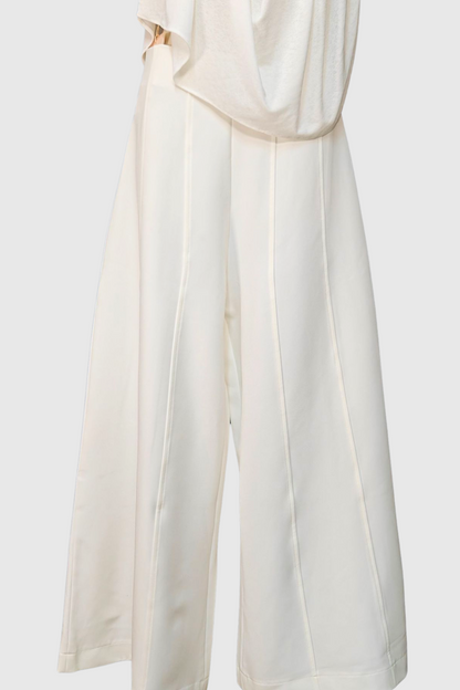A Vintage Style Pants with Delicate Timeless Details