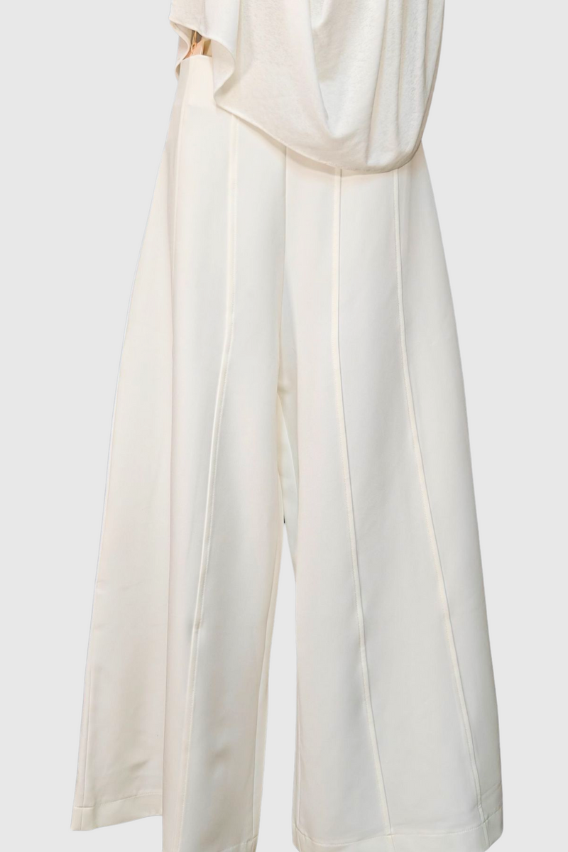 A Vintage Style Pants with Delicate Timeless Details