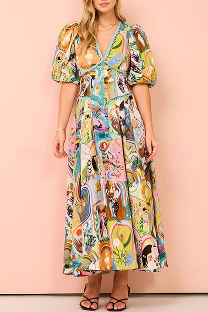 A Vintage Style Dress with Delicate Timeless Details