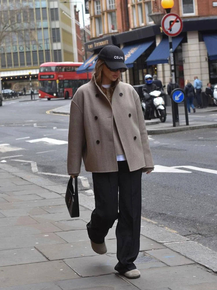 A Vintage Style Coat with Delicate Timeless Details