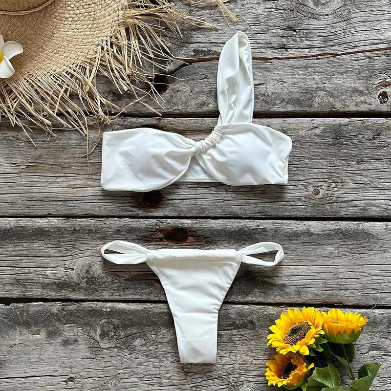 Vintage Inspired Bikini with a Contemporary Edge