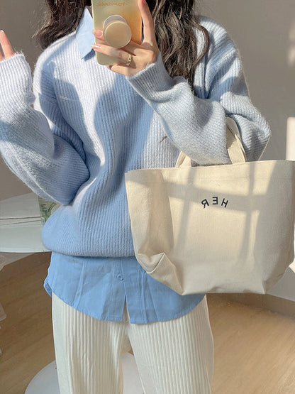 Classic Vintage Sweater with a Flattering Fit
