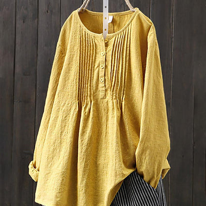 A Vintage Style Blouse with Delicate Timeless Details