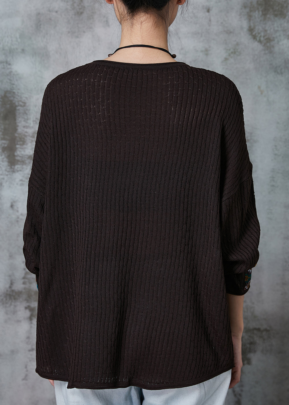A Vintage Style Sweater with Delicate Timeless Details