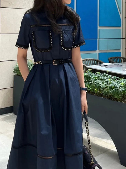 A Vintage Style Dress with Delicate Timeless Details