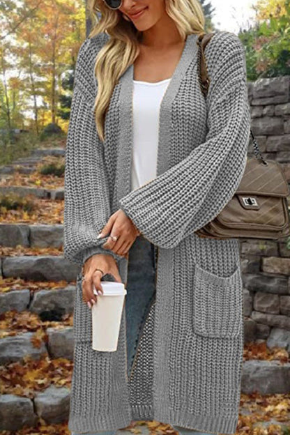 Well Tailored Cardigan with a Graceful Silhouette