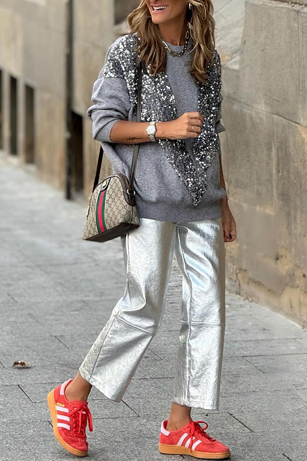 A Vintage Style Pullover with Delicate Timeless Details
