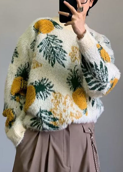 A Vintage Style Sweater with Delicate Timeless Details