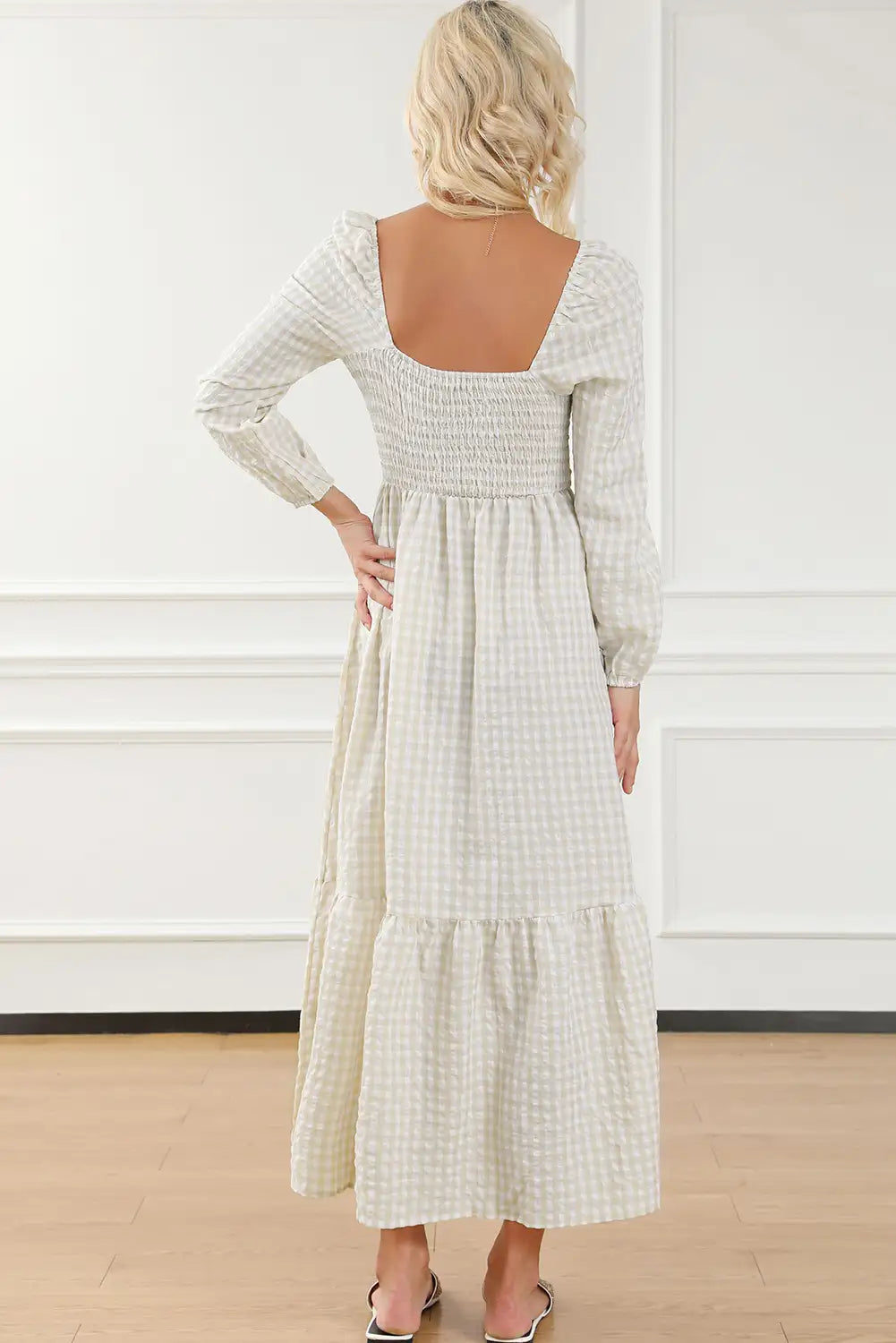 A Vintage Style Dress with Delicate Timeless Details